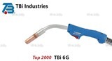 Горелка для полуавтоматической сварки TBI 6G-S-blue-ESG, длина 3 метра - st-e.info - Астрахань