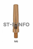 Наконечник М6*45*1,6 (для горелки qtb-500) Panasonic - st-e.info - Астрахань