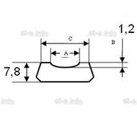 Плоские керамические подкладки С-27mm - st-e.info - Астрахань