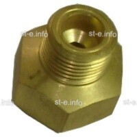 Переходник G3/4-Сп21,8 (для импортного редуктора)  - st-e.info - Астрахань