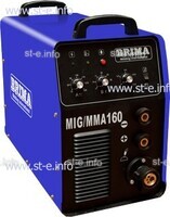 Сварочный полуавтомат инверторный одноблочный Brima MIG/MMA-160 - st-e.info - Астрахань