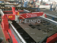 Портальный станок скоростной плазменной резки метала ST-1325UF - st-e.info - Астрахань