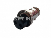 Розетка кабельная GX16-2 - st-e.info - Астрахань