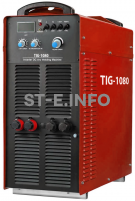 Сварочный аппарат для аргонодуговой сварки TIG-1080 - st-e.info - Астрахань