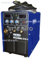 Сварочный инверторный полуавтомат BRIMA MIG/MMA-315-1 - st-e.info - Астрахань
