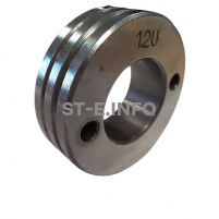 Ролик к сварочному аппарату MIG-500 Pulse 1,2-1,6 тип U под алюминиевую проволоку - st-e.info - Астрахань