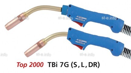 Горелка для полуавтоматической сварки TBi 7G Long, длина 4 метра - st-e.info - Астрахань