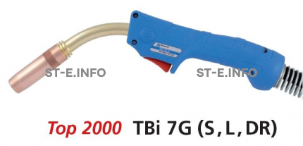 Горелка для полуавтоматаTBi 7G Short (короткая), длина рукава 5м - st-e.info - Астрахань