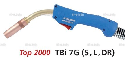 Горелка для полуавтомата TBi 7G Short, длина 4 метра - st-e.info - Астрахань