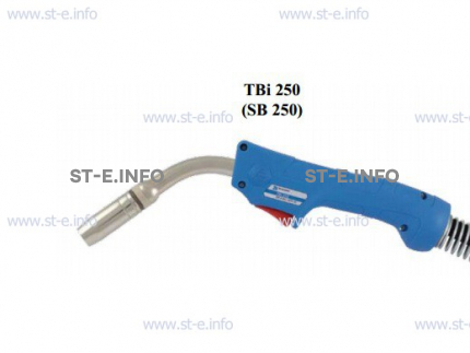 Горелка для полуавтоматической сварки TBi 250-blue-ESG, длина 3 метра - st-e.info - Астрахань