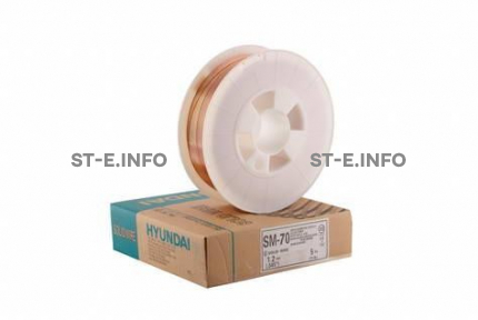 Проволока сарочная омеднённая Hyundai SM-70 (аналог СВ-08Г2С) - st-e.info - Астрахань