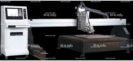 Шести-осевая портальная машина термической резки металла ST-BEVEL3580-SE(2500х6000мм) - st-e.info - Астрахань