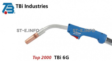 Горелка для полуавтоматической сварки TBi 6G, длина 3 метра - st-e.info - Астрахань