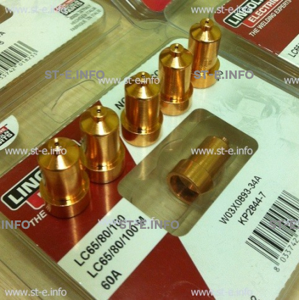 Сопло контактное для плазмотрона LC65/80/100 50A арт. W03X0893-33A - st-e.info - Астрахань