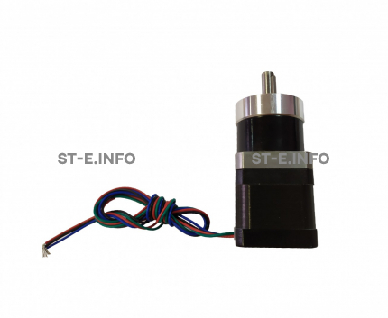 Шаговый двигатель 42HSG40-1304A с редуктором 1:10 - st-e.info - Астрахань