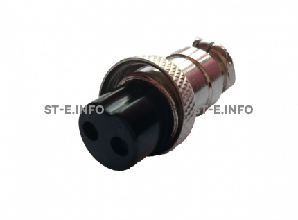 Розетка кабельная GX16-2 - st-e.info - Астрахань