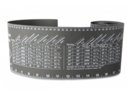 Лента для разметки труб 128mm*2130mm - st-e.info - Астрахань