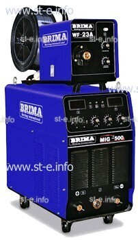 Сварочный инверторный полуавтомат Brima MIG-500 - st-e.info - Астрахань