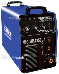 Сварочный инверторный полуавтомат BRIMA MIG/MMA 250-1 (220) - st-e.info - Астрахань