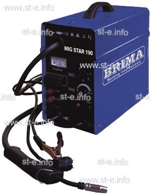 Сварочный полуавтомат инверторный одноблочный Brima MIGSTAR-190 - st-e.info - Астрахань