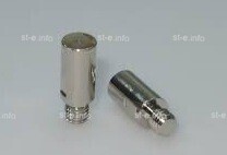 Электрод для плазмотрона ERGOCUT S25, ERGOCUT S25K, ERGOCUT S45 арт. PR0105 (короткий) - st-e.info - Астрахань