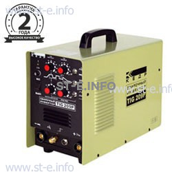 Инвертор сварочный TIG-209P DC, 220В - st-e.info - Астрахань